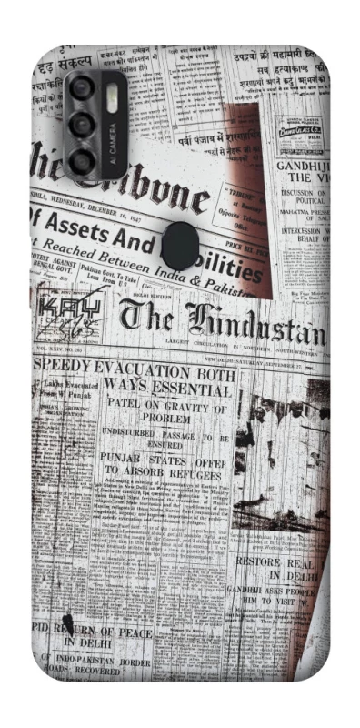 Чехол на ZTE Blade A7s (2020) Газеты фото 1 из 1