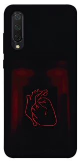 Чехол на Xiaomi Mi CC9 / Mi 9 Lite Красное сердце фото 1 из 1