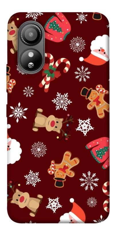 Чохол на ZTE Blade L220 Новорічний v6 фото 1 з 1