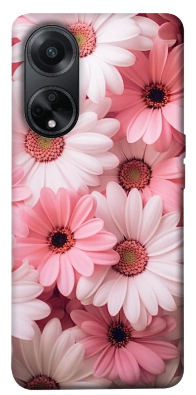 Чохол на Oppo A58 4G Рожеві Квіти v2 фото 1 з 1