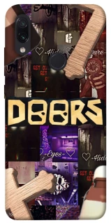 Чехол на Xiaomi Redmi Note 7 / Note 7 Pro / Note 7s Roblox doors dark mode фото 1 из 1