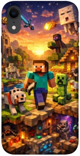 Чохол на Apple iPhone XR (6.1") Minecraft v6 фото 1 з 1