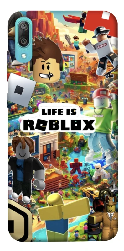 Чохол на Huawei Y6 Pro (2019) Life is Roblox фото 1 з 1