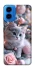 Чохол на Motorola Moto G45 Christmas Kitty фото 1 з 1