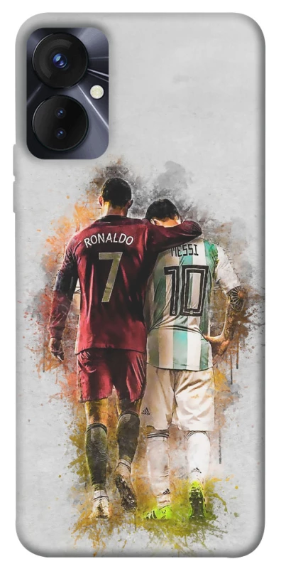 Чохол на TECNO Spark 9 Pro Ronaldo та Messi фото 1 з 1