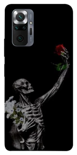 Чохол на Xiaomi Redmi Note 10 Pro Skeleton vs Rose фото 1 з 1