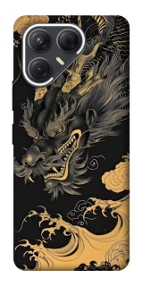Чохол на TECNO Pova 7 gold dragon фото 1 з 1