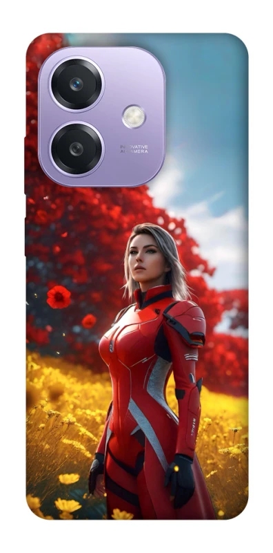 Чохол на Oppo A40m Cyber space girl ver.5 фото 1 з 1