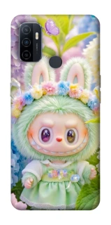 Чохол на Oppo A53 / A32 / A33 Labubu & Flowers ver.2 фото 1 Чохол на Oppo A53 / A32 / A33 Labubu & Flowers ver.2 фото 1 з 1