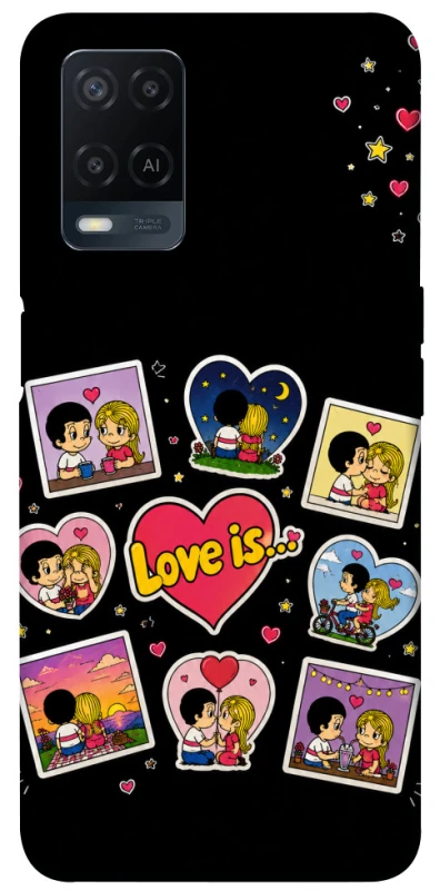 Чохол на Oppo A54 4G Love is ver.2 фото 1 з 1