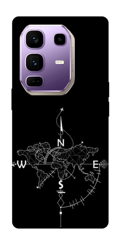 Чехол на Infinix Note 50 Pro+ Travel Map фото 1 из 1