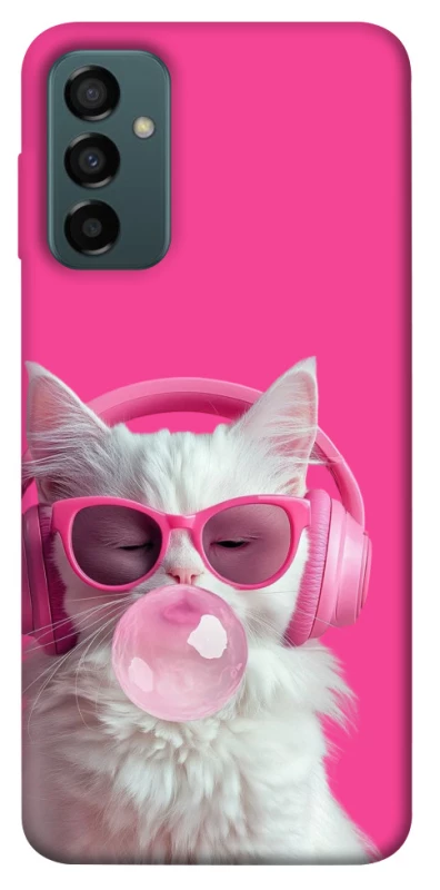 Чехол на Samsung Galaxy M13 4G Pink kitty фото 1 из 1