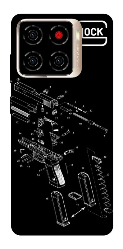 Чохол на ZTE Blade A56 LOCK фото 1 з 1
