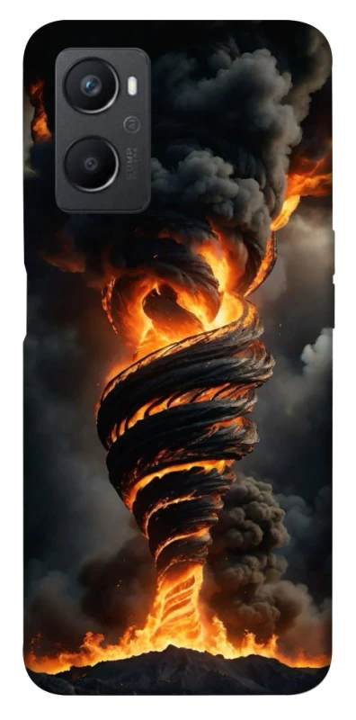 Чехол на Oppo A96 Огненный торнадо фото 1 из 1