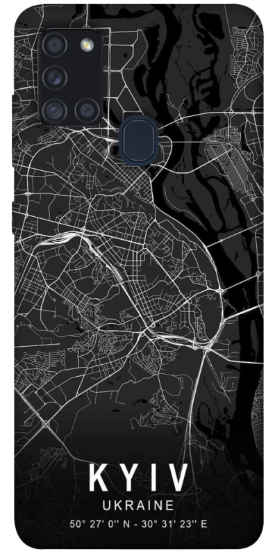 Чохол на Samsung Galaxy A21s Kyiv map фото 1 з 1