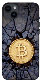 Чохол на Apple iPhone 14 Plus (6.7") Bitcoin cracks фото 1 з 1