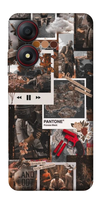 Чохол на ZTE Blade A34 4G PUBG Collage фото 1 з 1