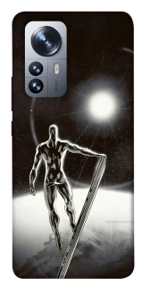 Чехол на Xiaomi 12 / 12X Серебряный сёрфер фото 1 из 1