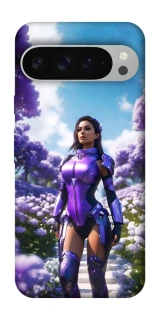 Чехол на Google Pixel 9 Pro XL Cyber space girl ver.4 фото 1 из 1