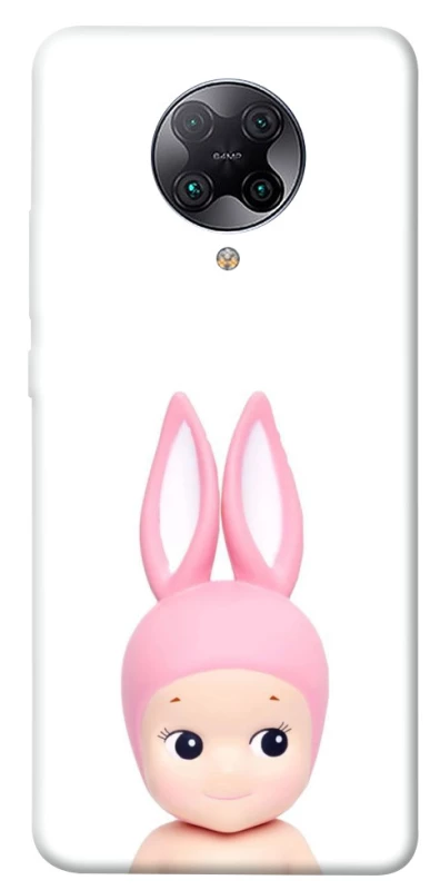 Чохол на Xiaomi Redmi K30 Pro / Poco F2 Pro Minimal Bunny Peek фото 1 з 1
