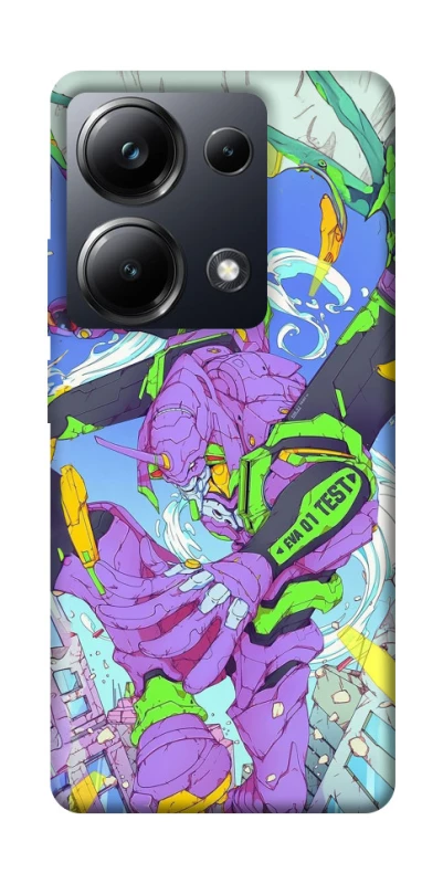 Чохол на Xiaomi Poco M6 Pro 4G Євангеліон v2 фото 1 з 1