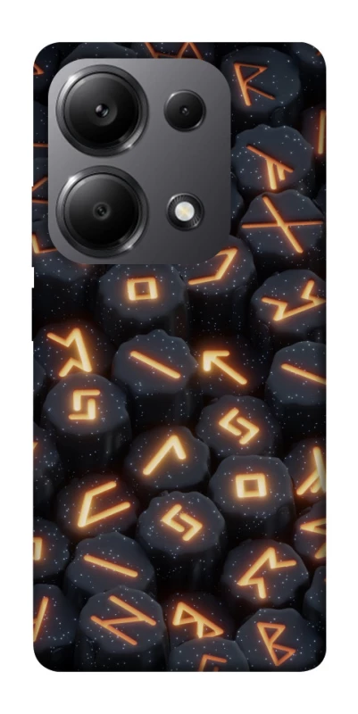 Чехол на Xiaomi Redmi Note 13 Pro 5G Огненые руны фото 1 из 1