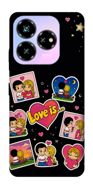Чехол на ZTE Nubia V60 Love is фото 1 из 1