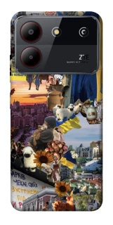 Чехол на ZTE Blade A54 4G Ukraine style ver.2 фото 1 из 1