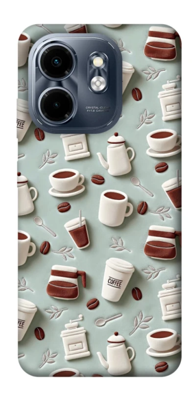 Чохол на Infinix Smart 9 4G / Hot 50i Your Coffee ver.2 фото 1 з 1