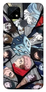 Чехол на Realme C21 jujutsu kaisen v4 фото 1 из 1