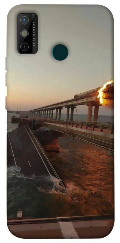 Чохол на TECNO Spark 6 Go Кримський міст втомився фото 1 з 1