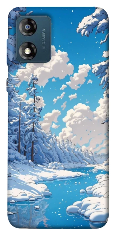 Чохол на Motorola Moto E13 Winter art фото 1 з 1