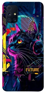 Чохол на Samsung Galaxy M31s Cyber Cat v2 фото 1 з 1