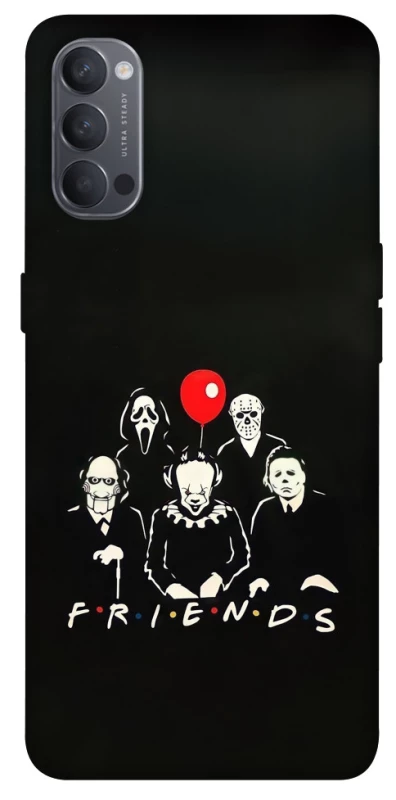 Чехол на Oppo Reno 4 Horror Friends фото 1 из 1