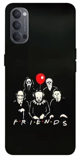 Чехол на Oppo Reno 4 Horror Friends фото 1 из 1