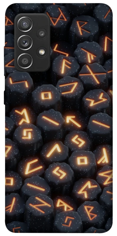 Чехол на Samsung Galaxy A52 4G / A52 5G Огненые руны фото 1 из 1