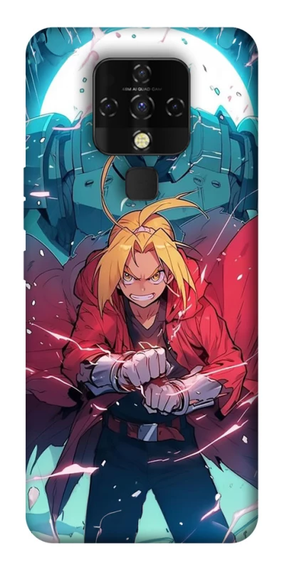 Чехол на TECNO Camon 16 SE Edward Elric фото 1 из 1