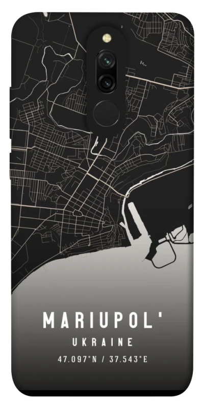 Чехол на Xiaomi Redmi 8 Mariupol map фото 1 из 1