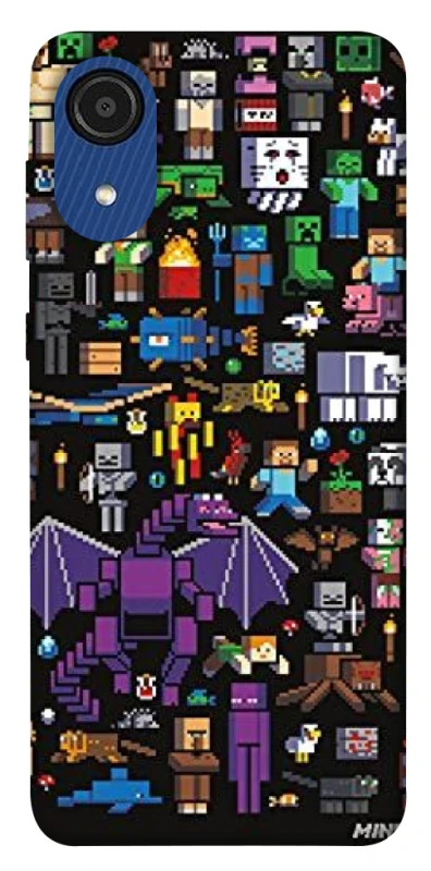 Чохол на Samsung Galaxy A03 Core Minecraft v5 фото 1 з 1