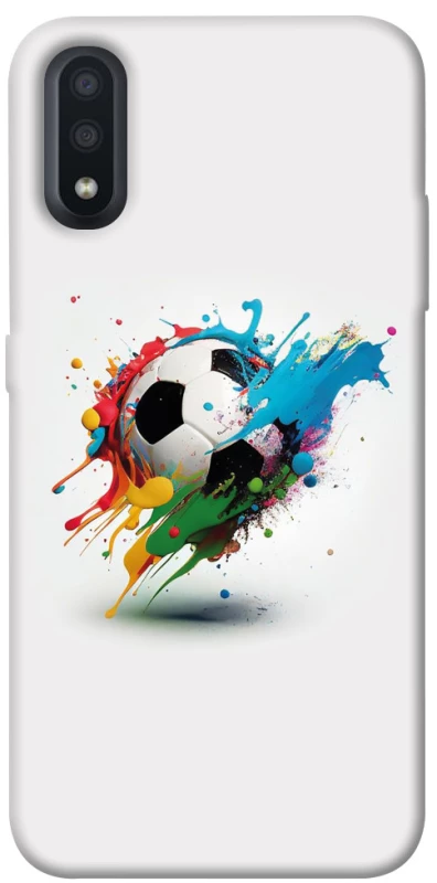 Чехол на Samsung Galaxy A01 Football Ball ver3 фото 1 из 1