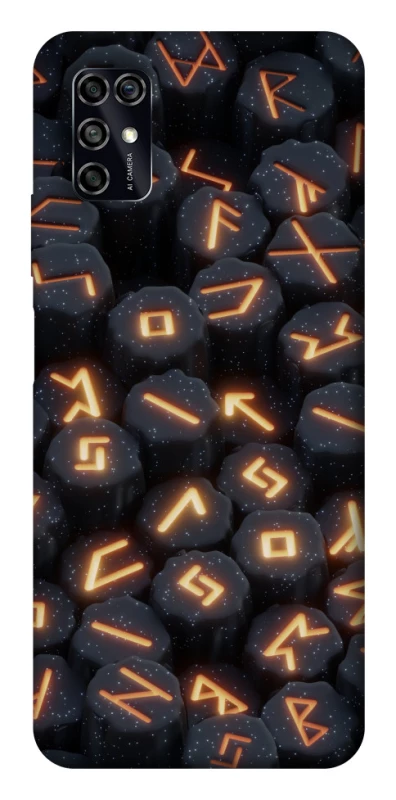 Чехол на ZTE Blade V2020 Smart Огненые руны фото 1 из 1