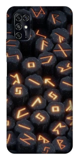 Чехол на ZTE Blade V2020 Smart Огненые руны фото 1 из 1