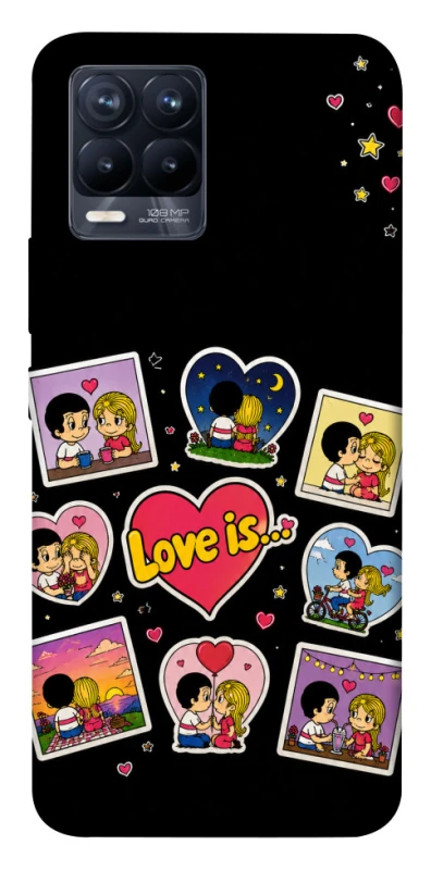 Чохол на Realme 8 Love is ver.2 фото 1 з 1