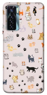 Чохол на TECNO Camon 17 Pro Cat style ver.1 фото 1 з 1