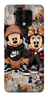 Чехол на TECNO Camon 16 SE Miki & Mini фото 1 из 1