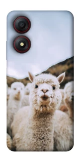 Чохол на ZTE Blade A34 4G Лама фото 1 з 1