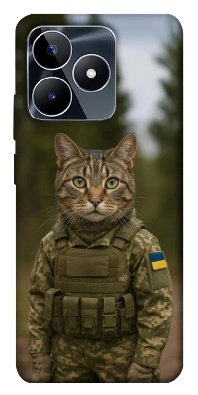 Чехол на Realme C53 Кот защитник фото 1 из 1