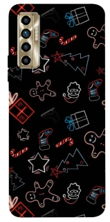 Чохол на TECNO Camon 17P Christmas spirit ver.6 фото 1 з 1