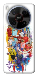 Чехол на ZTE Blade V70 Max Football Abstract v2 фото 1 из 1