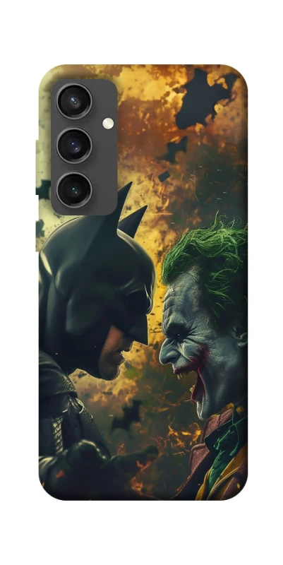 Чехол на Samsung Galaxy S24 FE Batman and the Joker фото 1 из 1
